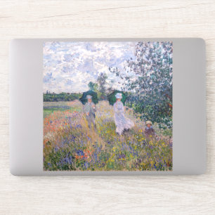 Claude Monet - Promenade near Argenteuil