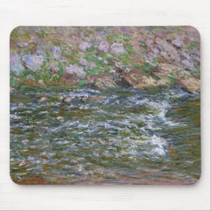 Claude Monet - Rapids on the Petite Creuse Mouse Pad