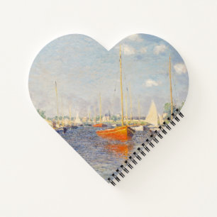 Claude Monet. Red Boats, Argenteuil Notebook