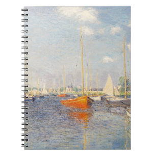 Claude Monet. Red Boats, Argenteuil Notebook