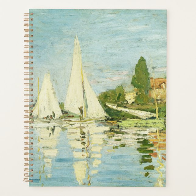 Claude Monet. Régates à Argenteuil (Devant)