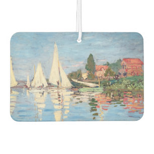 Claude Monet - Regattas at Argenteuil Air Freshener