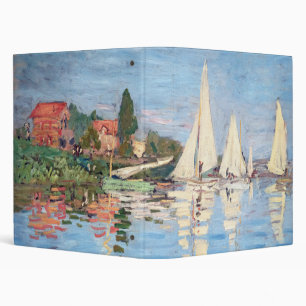 Claude Monet - Regattas at Argenteuil Binder
