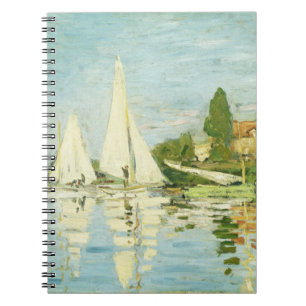 Claude Monet. Regattas at Argenteuil Notebook