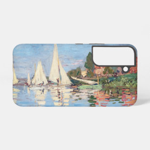 Claude Monet - Regattas at Argenteuil Samsung Galaxy Case