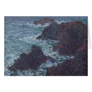 Claude Monet   Rochers à Belle-Ile, la côte sauvag