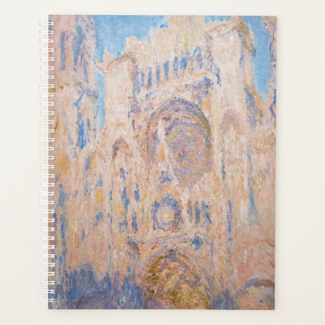 Claude Monet - Rouen Cathedral at sunset Planner (Front)