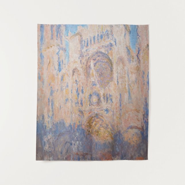Claude Monet - Rouen Cathedral at sunset Tapestry (Front)