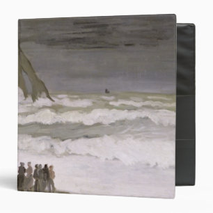 Claude Monet Rough Sea at Etretat, 1868-69 Binder