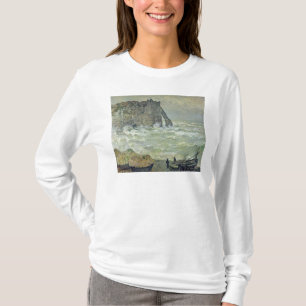 Claude Monet   Rough Sea at Etretat, 1883 T-Shirt