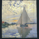 Claude Monet - Sailboat At Le Petit Gennevilliers<br><div class="desc">Claude Monet - Sailboat At Le Petit Gennevilliers</div>