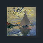 Claude Monet - Sailboat at Le Petit-Gennevilliers<br><div class="desc">Sailboat at Le Petit-Gennevilliers / Voilier au Petit-Gennevilliers - Claude Monet,  1874</div>