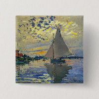 Claude Monet - Sailboat at Le Petit-Gennevilliers