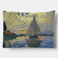Claude Monet - Sailboat at Le Petit-Gennevilliers