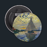 Claude Monet - Sailboat at Le Petit-Gennevilliers Bottle Opener<br><div class="desc">Sailboat at Le Petit-Gennevilliers / Voilier au Petit-Gennevilliers - Claude Monet,  1874</div>