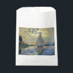 Claude Monet - Sailboat at Le Petit-Gennevilliers Favour Bag<br><div class="desc">Sailboat at Le Petit-Gennevilliers / Voilier au Petit-Gennevilliers - Claude Monet,  1874</div>