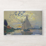 Claude Monet - Sailboat at Le Petit-Gennevilliers HP Laptop Skin<br><div class="desc">Sailboat at Le Petit-Gennevilliers / Voilier au Petit-Gennevilliers - Claude Monet,  1874</div>