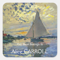 Claude Monet - Sailboat at Le Petit-Gennevilliers