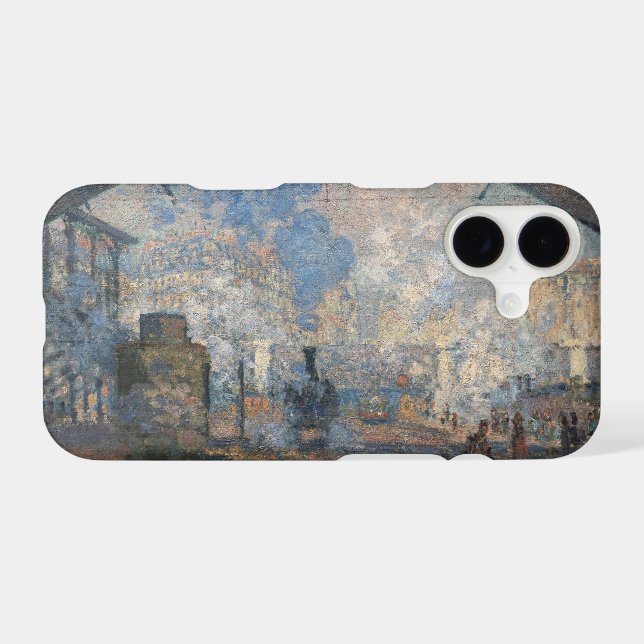 Claude Monet - Saint-Lazare Station exterior view (Back (Horizontal))
