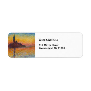 Claude Monet - San Giorgio Maggiore à Dusk