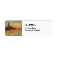 Claude Monet - San Giorgio Maggiore at Dusk