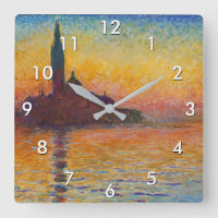 Claude Monet - San Giorgio Maggiore at Dusk