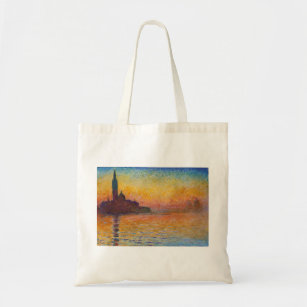 Claude Monet - San Giorgio Maggiore at Dusk Tote Bag