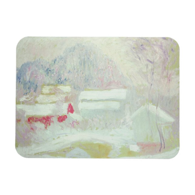 Claude Monet | Sandviken, Norway Magnet (Horizontal)