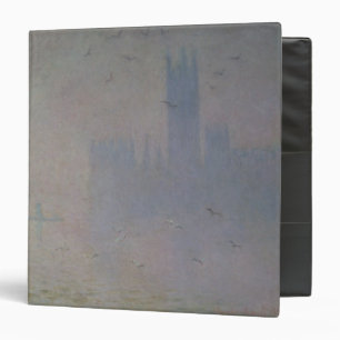 Claude Monet Seagulls over Houses of Parliament Binder