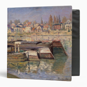 Claude Monet Seine at Asnieres, 1873 Binder
