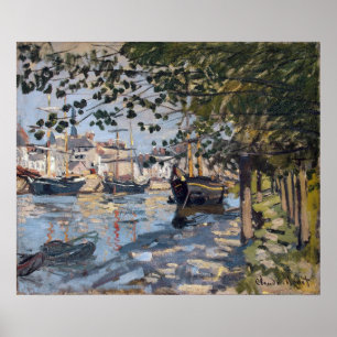 Claude Monet   Seine at Rouen, 1872 Poster
