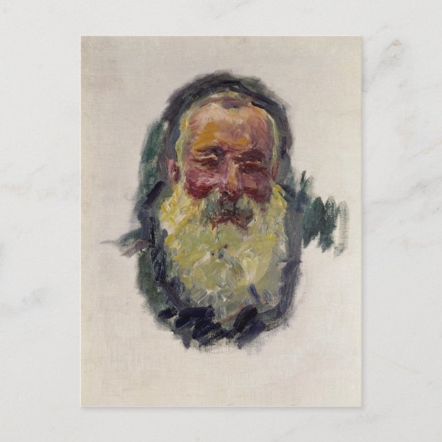 Claude Monet | Self Portrait, 1917 Postcard (Front)