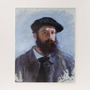 Claude Monet, Self-Portrait with a Beret, Jigsaw Puzzle
