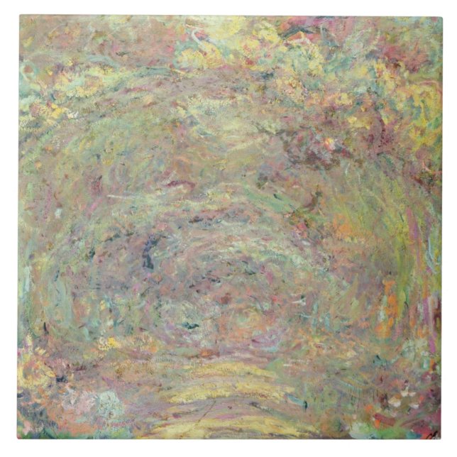 Claude Monet | Shaded Path Tile (Front)