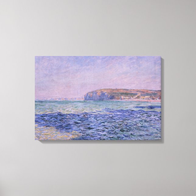Claude Monet - Shadows on the Sea Canvas Print (Front)