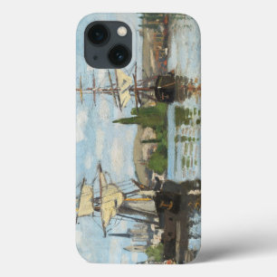 Claude Monet   Ships Riding on the Seine at Rouen iPhone 13 Case