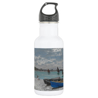 Claude Monet Sky Clouds Boats Ships Sea Ocean 532 Ml Water Bottle
