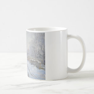 Claude Monet - Snow Scene at Argenteuil Coffee Mug