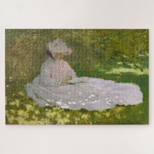 Claude Monet – Springtime (1872) Jigsaw Puzzle