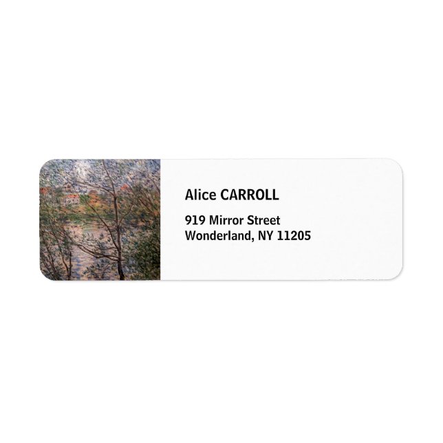 Claude Monet - Springtime through the branches (Front)