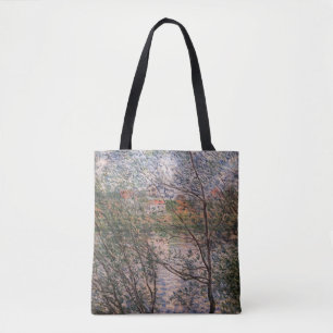 Claude Monet - Springtime through the branches Tote Bag