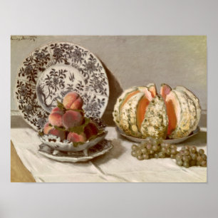 Claude Monet   Still Life, 1872 Poster