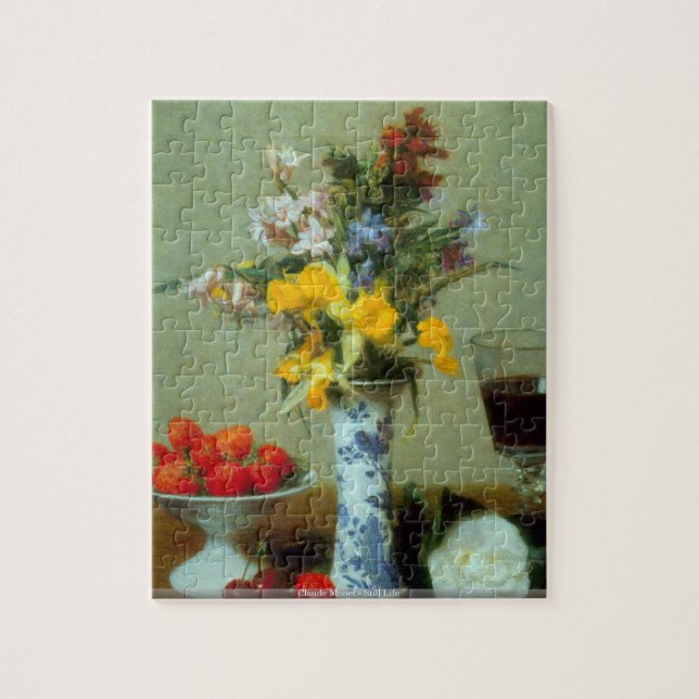 Claude Monet - Still Life puzzle (Vertical)