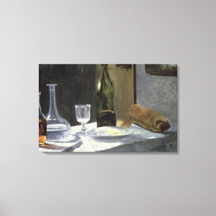 Claude Monet   Still Life with Bottles Canvas Print