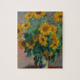 Claude Monet, Sunflower Jigsaw Puzzle