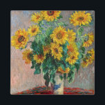 Claude Monet - Sunflowers Magnet<br><div class="desc">Claude Monet - Sunflowers</div>