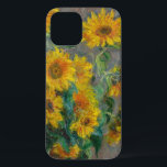 Claude Monet Sunflowers Vintage Floral iPhone 12 Case<br><div class="desc">This painting titled "Bouquet of Sunflowers" was done in 1880 by French impressionist painter Claude Oscar Monet (1840-1926). It is our Fine Art Series no. 66.</div>