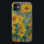 Claude Monet Sunflowers Vintage Floral Case-Mate iPhone Case<br><div class="desc">This painting titled "Bouquet of Sunflowers" was done in 1880 by French impressionist painter Claude Oscar Monet (1840-1926). It is our Fine Art Series no. 66.</div>