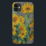 Claude Monet Sunflowers Vintage Floral Case-Mate iPhone Case<br><div class="desc">This painting titled "Bouquet of Sunflowers" was done in 1880 by French impressionist painter Claude Oscar Monet (1840-1926). It is our Fine Art Series no. 66.</div>
