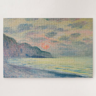 Claude Monet Sunset at Pourville Jigsaw Puzzle